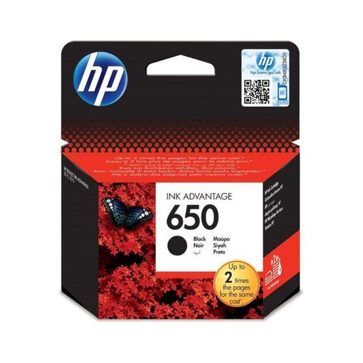 HP Ink Cart. CZ101AE No. 650 für DJ Advantage 2515 black