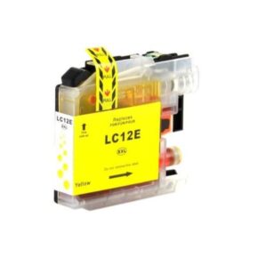 Blæk Kompatibel, for Brother LC-12EY