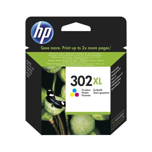 HP Ink Cart. F6U67AE No.302XL für OfficeJet 3830/3832 (c/m/y)