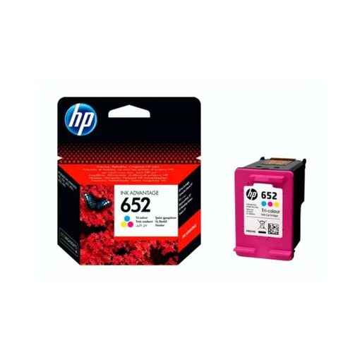 HP Ink Cart. F6V24AE No. 652 für DeskJet Advantage 3636/ 3835/4535/4675 (c/m/y)