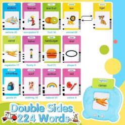 ENGLISH LEARNING DEVICE TEDDY BLUE - Billede 5