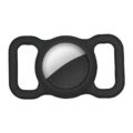 AIRTAG CASE FOR COLLAR/BELT/SUSPENDERS BLACK