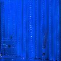 LED CURTAIN (100 LED LAMPS) 3Mx1M BLUE