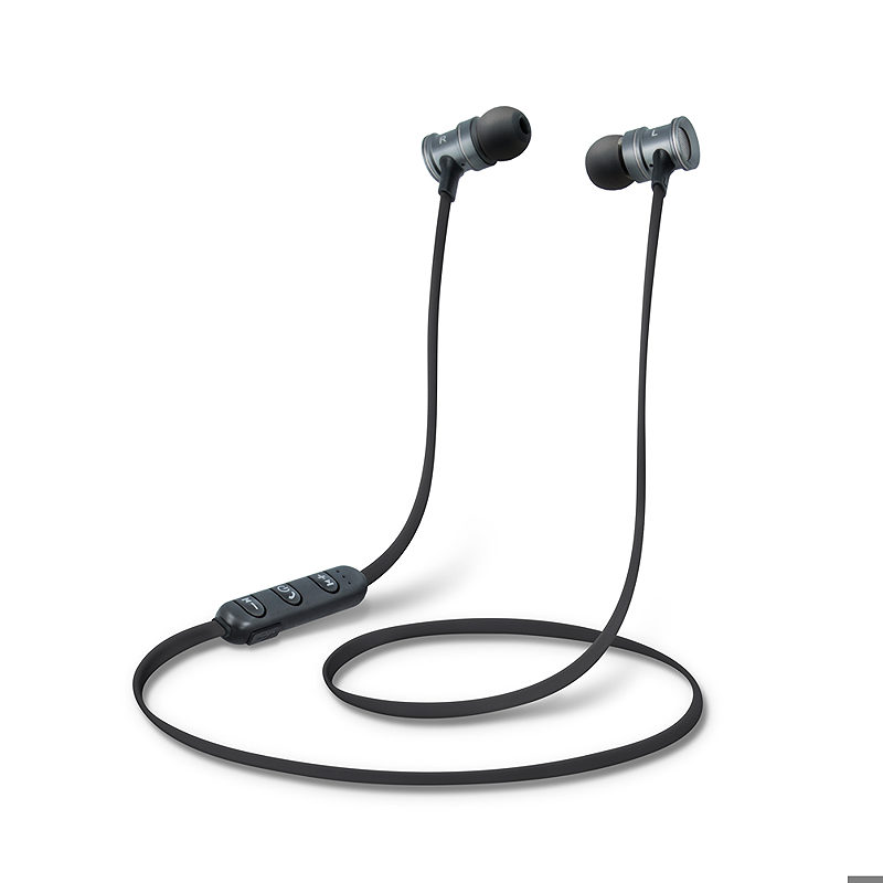 Alternative view of Forever Bluetooth headphones BSH-200 silver