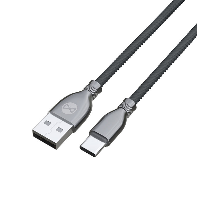 Forever Tornado cable USB - USB-C 1,0 m 3A black