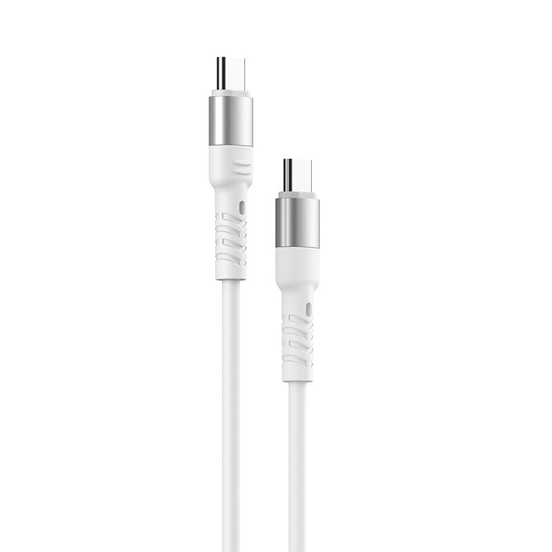 Alternative view of Forever Core High Power cable USB - USB-C 2,0 m white 100W for GaN