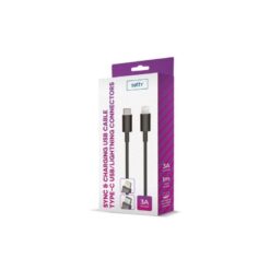 Setty Cable USB-C - Lightning BK