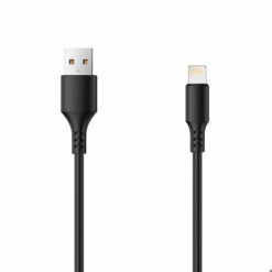 Setty cable USB - Lightning 3,0 m 2A black NEW