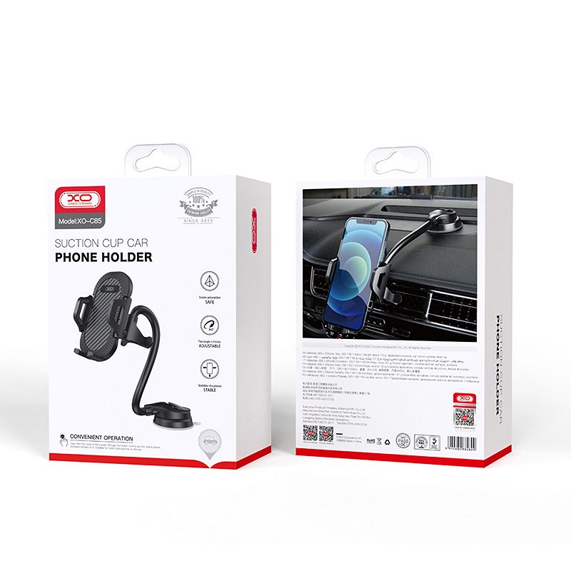 XO car holder C85 black with suction cup - Billede 5