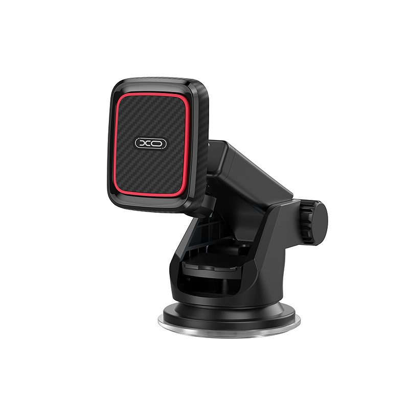 Alternative view of XO car holder C83 magnet black with suction cup