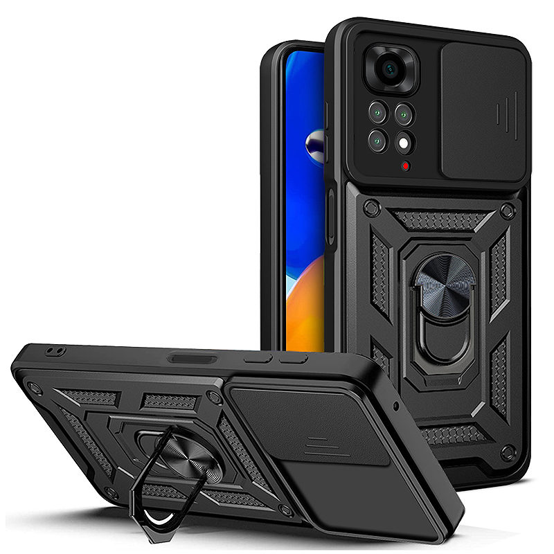 Defender Slide case for Xiaomi Redmi Note 11 4G (GLOBAL) / Redmi Note 11s 4G black