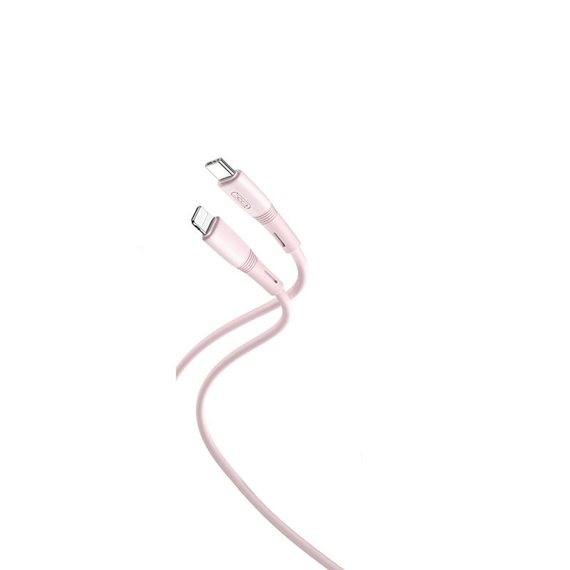 XO cable NB-Q226A USB-C - Lightning 1m 27W pink