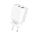 XO wall charger CE02C 2x USB 2,1A white