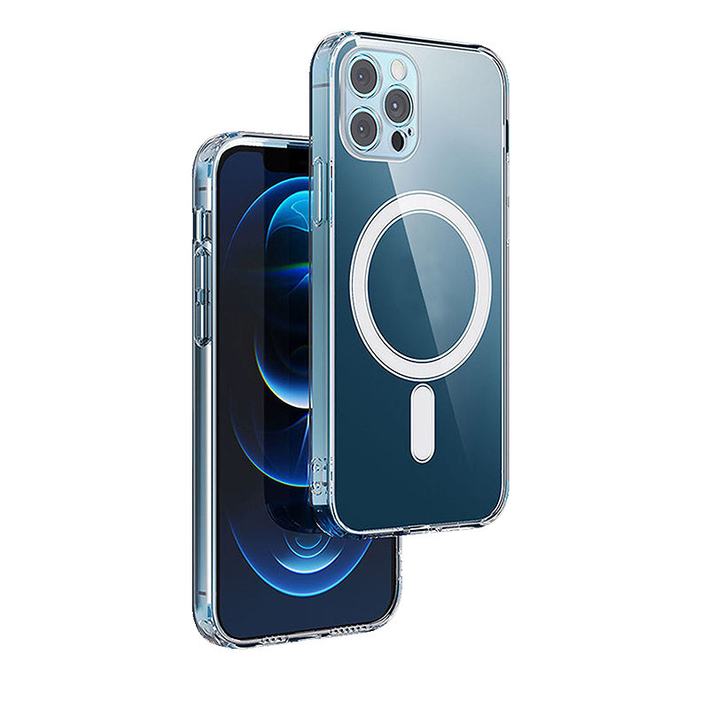 Anti Shock 1,5 mm Mag case for iPhone 15 Plus 6,7" transparent camera protection