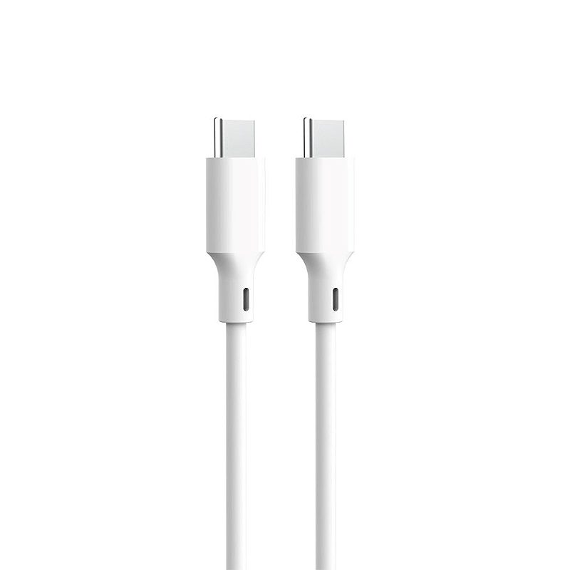 Forever recycling cable USB-C - USB-C 1,5m  3A KR15-CC-00 white