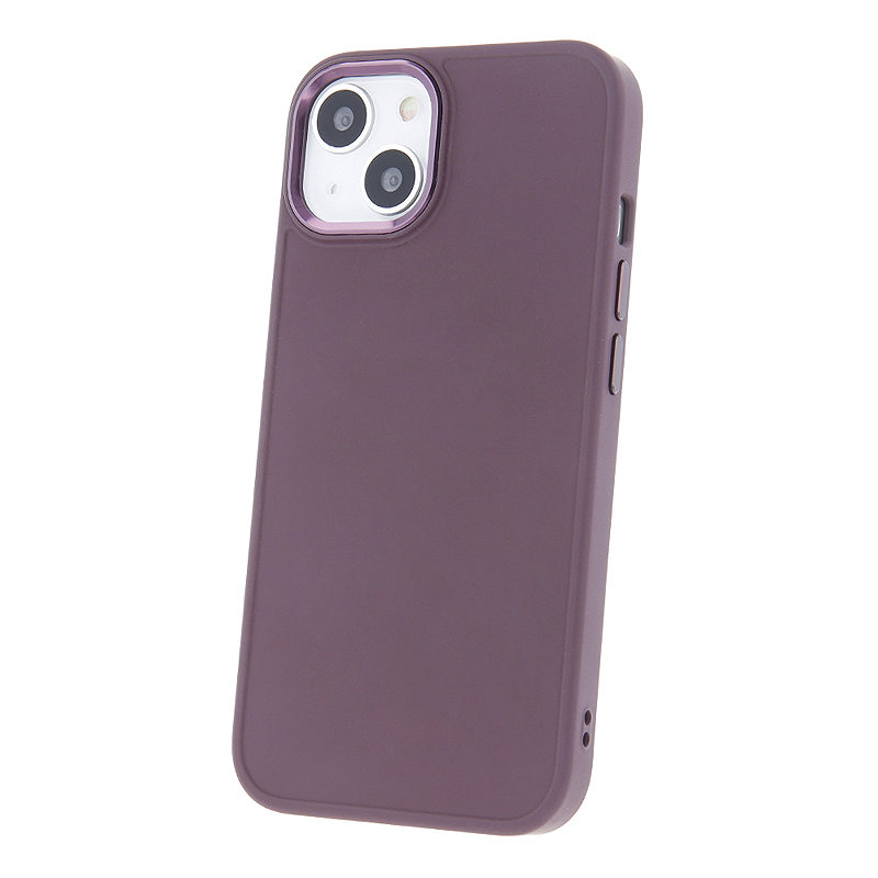 Satin case for Samsung Galaxy S23 FE burgundy