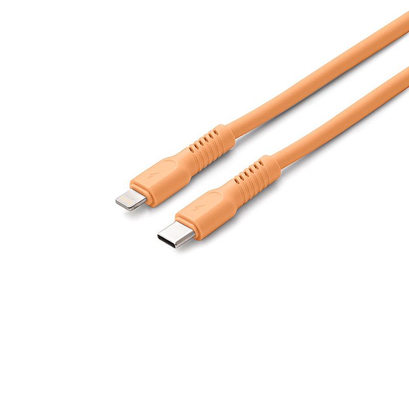 Alternative view of COLORUM cable USB-C - Lightning 1,8m 2,4A CK12-CL-14 x Peach Fuzz