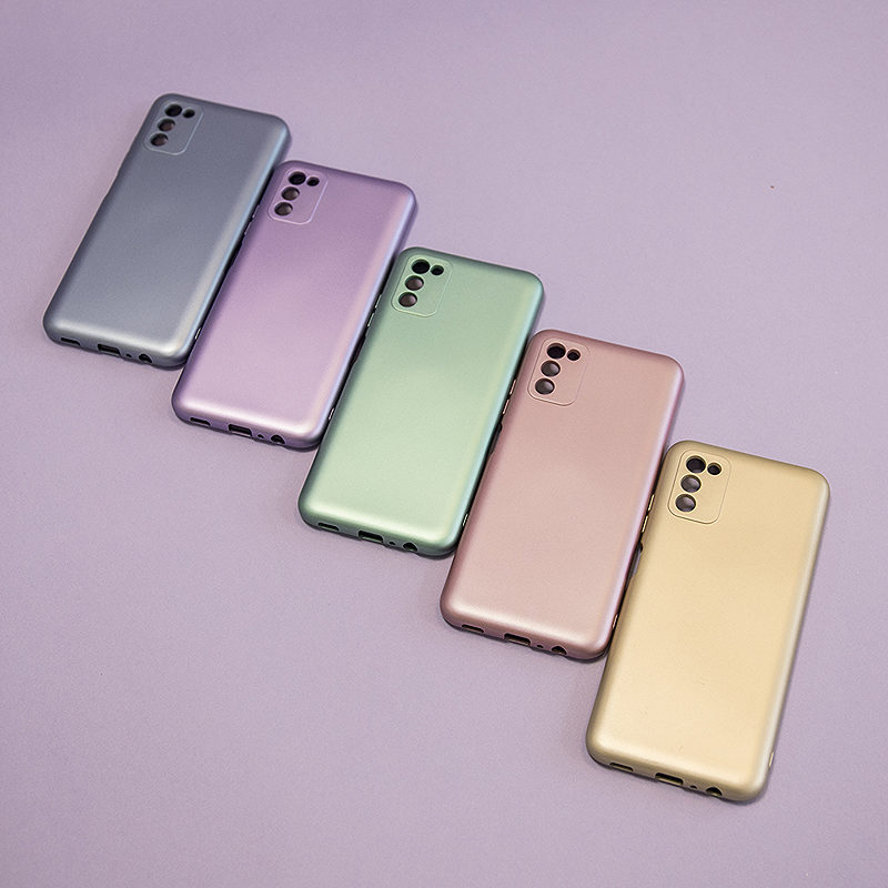 Metallic case for Samsung Galaxy A15 4G / A15 5G gold