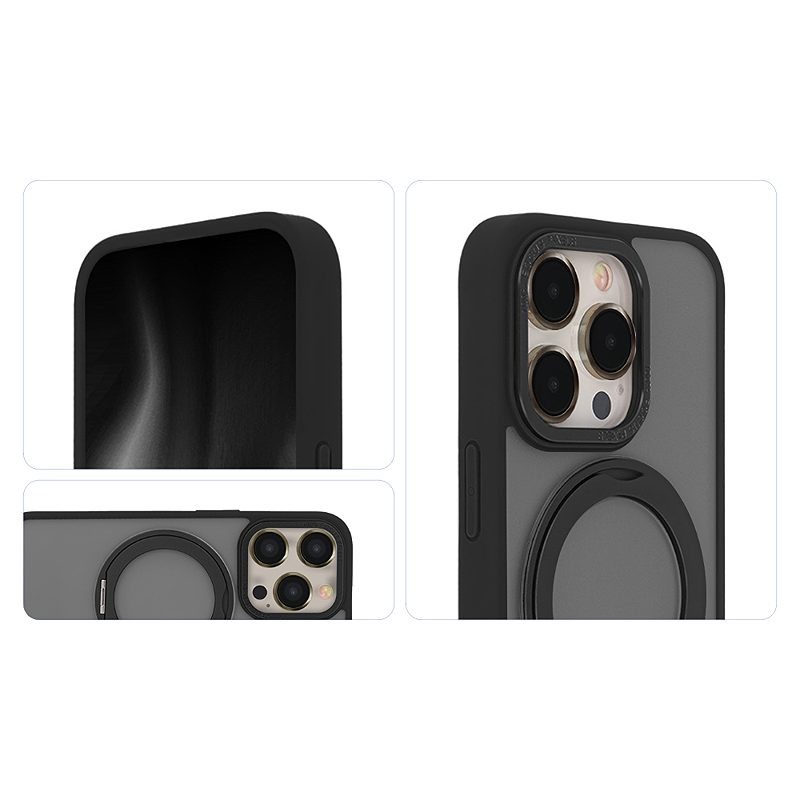 Secure Spinning Mag Case for iPhone 11 black