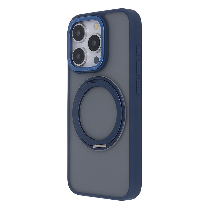 Secure Spinning Mag Case for iPhone 13 6,1" navy blue