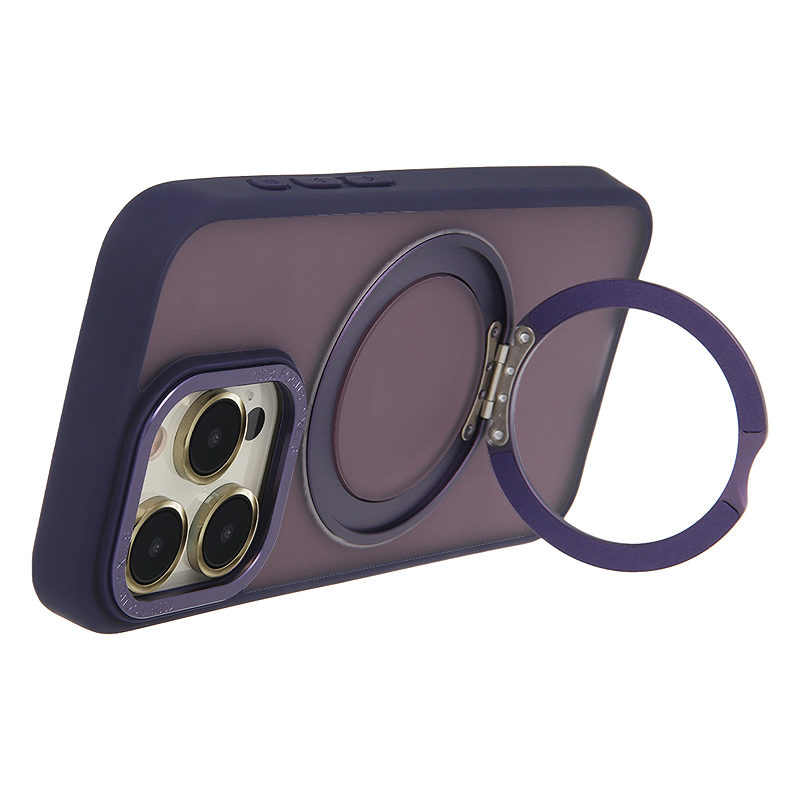 Secure Spinning Mag Case for iPhone 15 6,1" purple