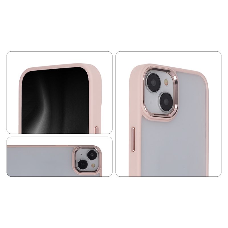 Satin Elegant Matt Case for Samsung Galaxy S23 FE pink