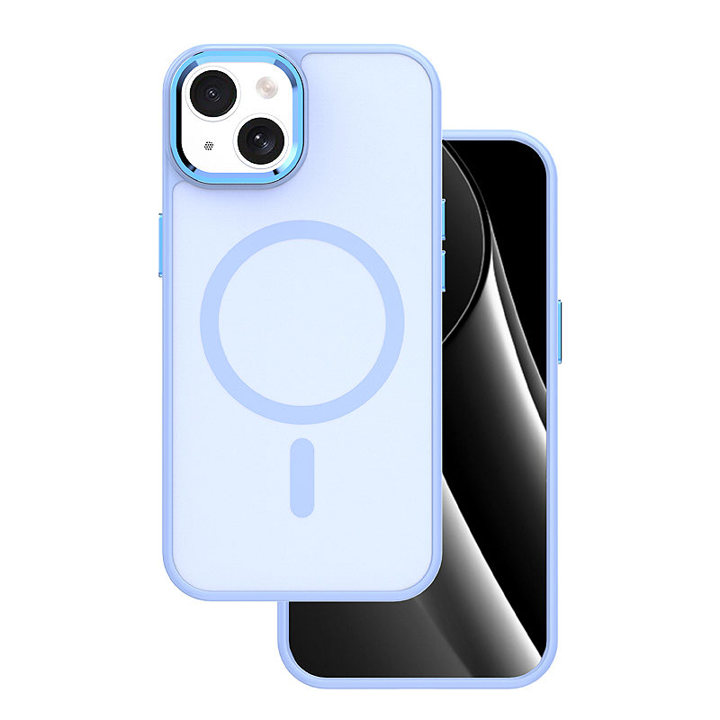 Frozen Mag case for iPhone 13 6,1" light blue