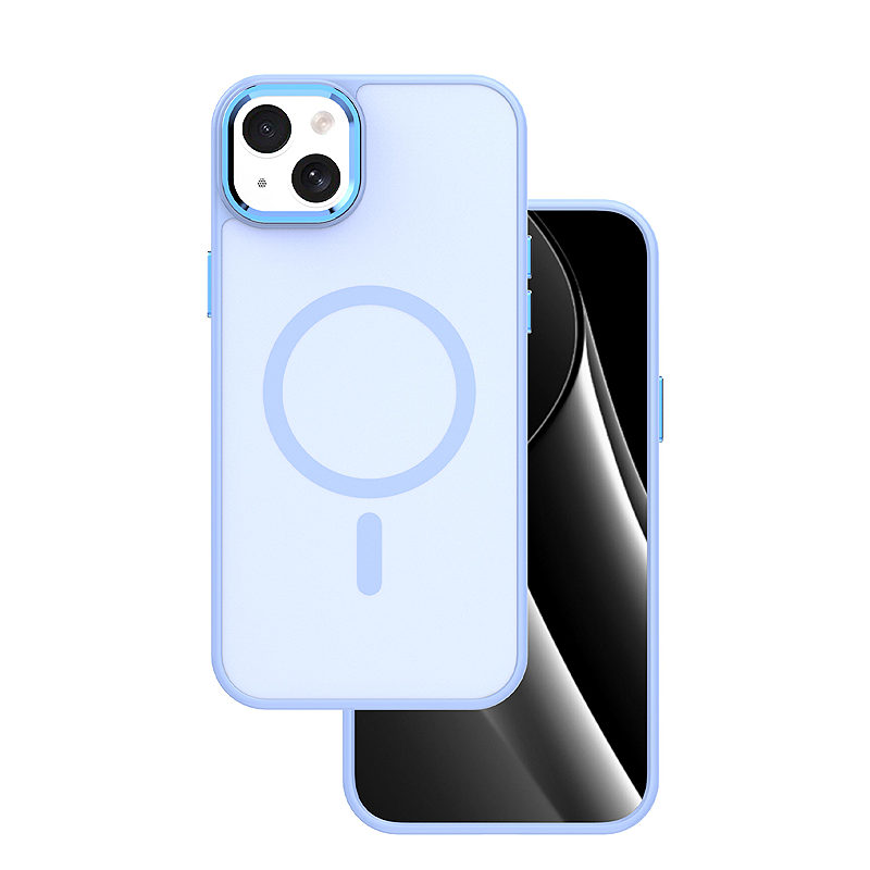 Frozen Mag case for iPhone 14 6,1" light blue