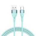 BWOO Cable USB - USB-C 1m 3A Minimalist Silicone Green X280C