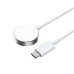 Alternative view of BWOO WL-18 PD 5W magnetic wireless charger magnetic white