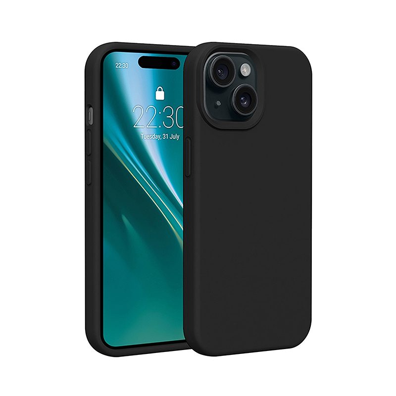 Etteri Silicone case for iPhone 14 6,1" black