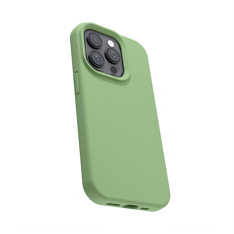 Etteri Silicone case for Samsung Galaxy A55 5G light green