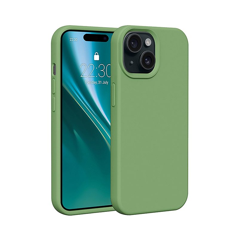 Etteri Silicone case for iPhone 11 light green