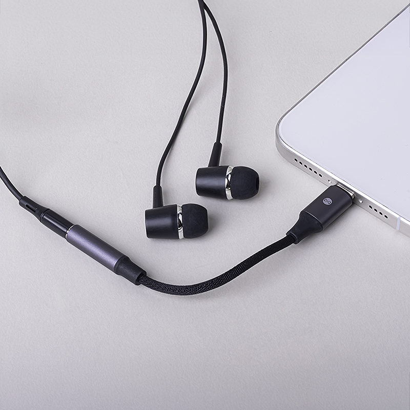 Forever adapter audio AJC-01 jack 3,5 mm - USB-C black - Billede 4