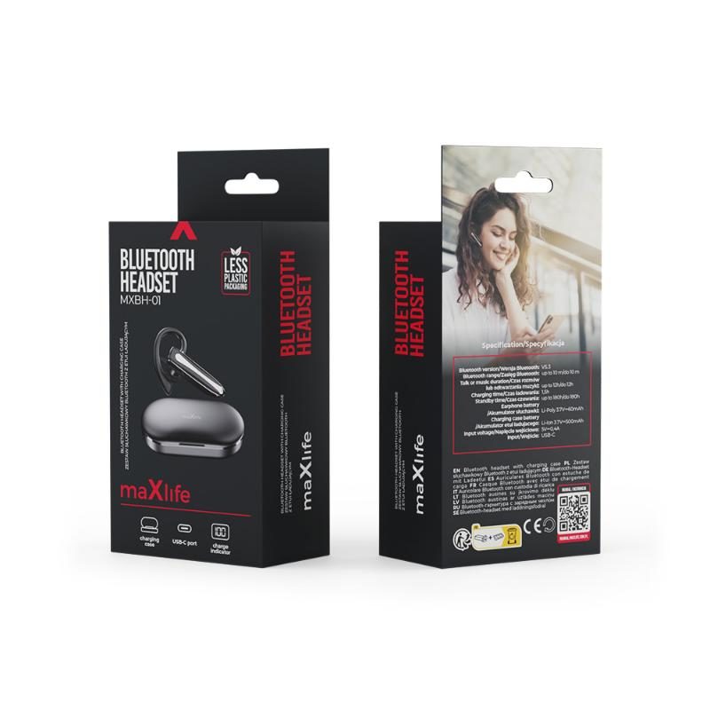 maXlife Bluetooth headset - Billede 3