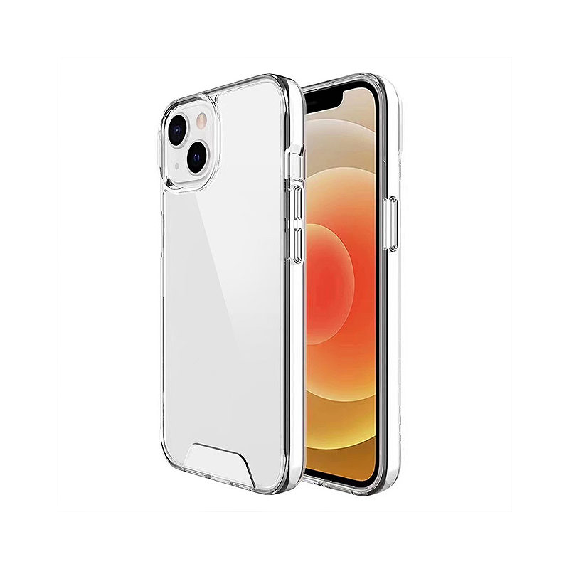 Hybrid Crystal case for iPhone 16 Pro Max 6,9" transparent big hole