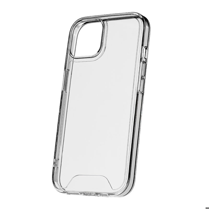 Hybrid Crystal case for iPhone 16 Pro Max 6,9" transparent big hole