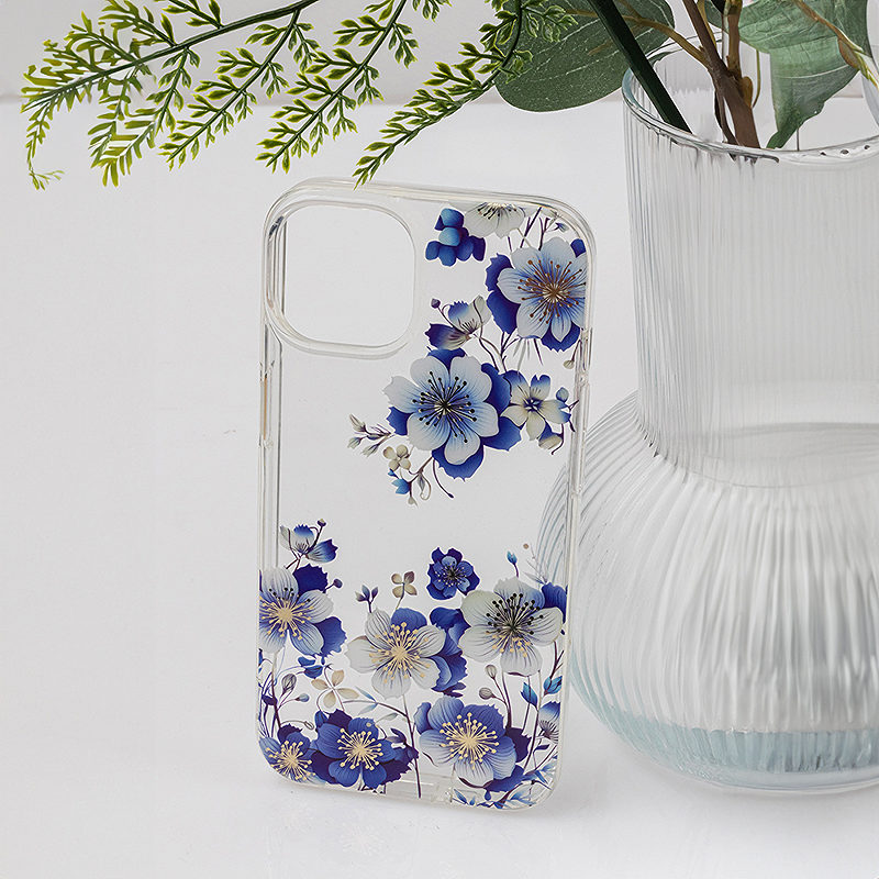 IMD print case for iPhone 16 Plus 6,7" floral
