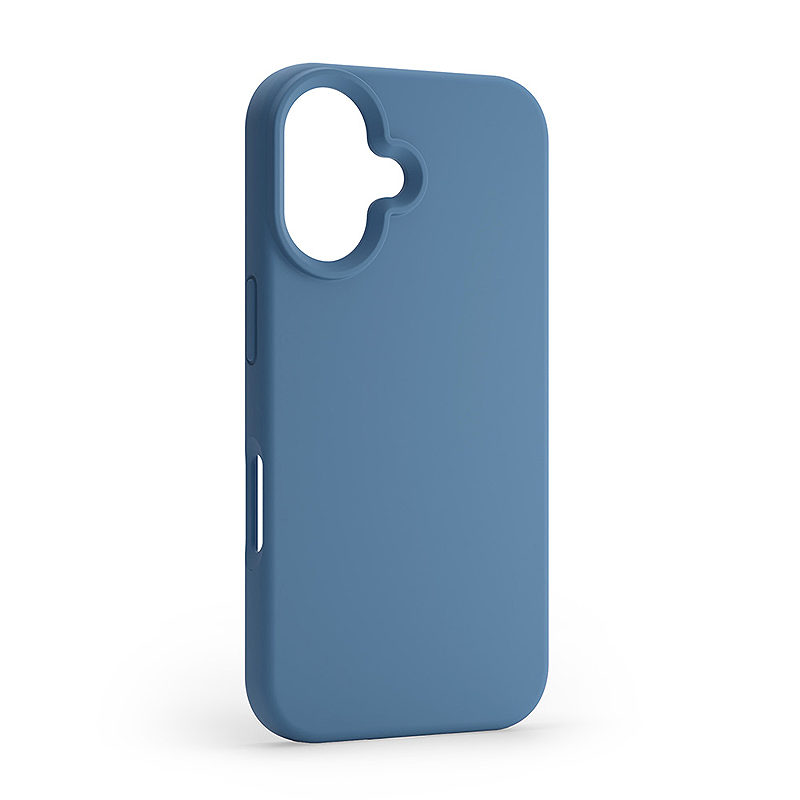 Etteri Silicone case for iPhone 16 6,1" dark blue