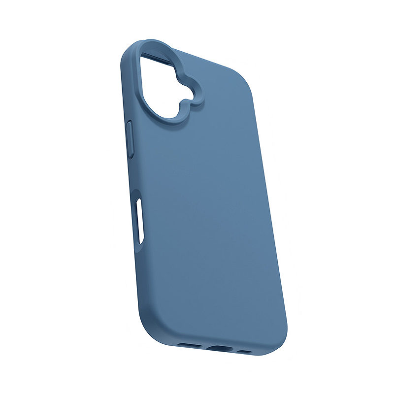 Etteri Silicone case for iPhone 16 6,1" dark blue