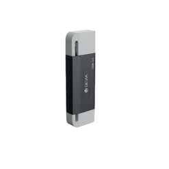 Devia card reader 2in1 EL240 USB/USB-C 3.0 black - Billede 5