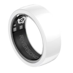 Riversong smart ring Trinity white SR01 size 8 diameter inside 18mm