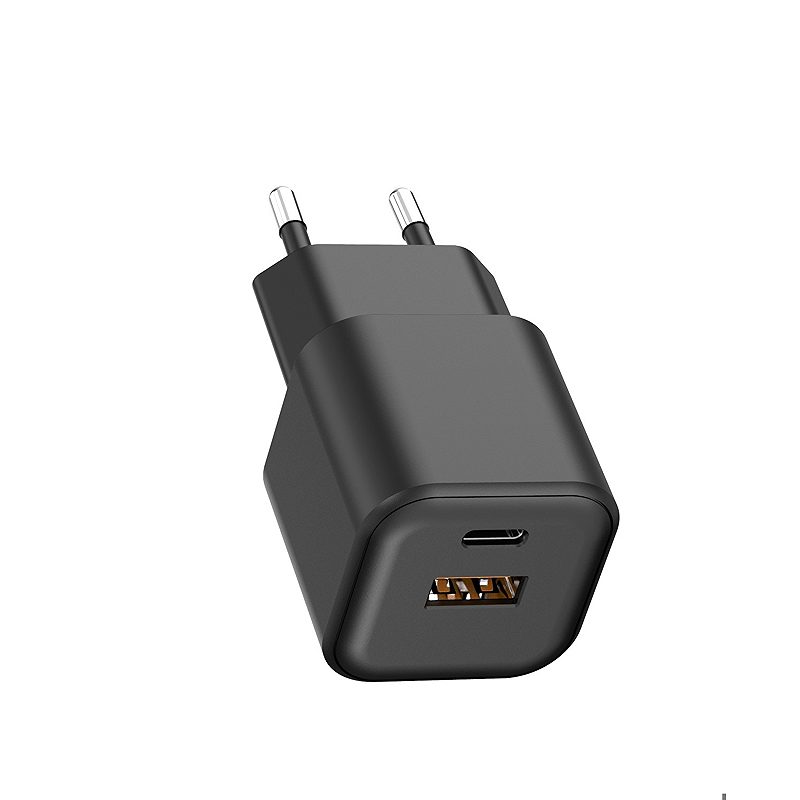 Setty wall charger USB-A + USB-C 35W LSGaN-AC-351 black - Billede 4