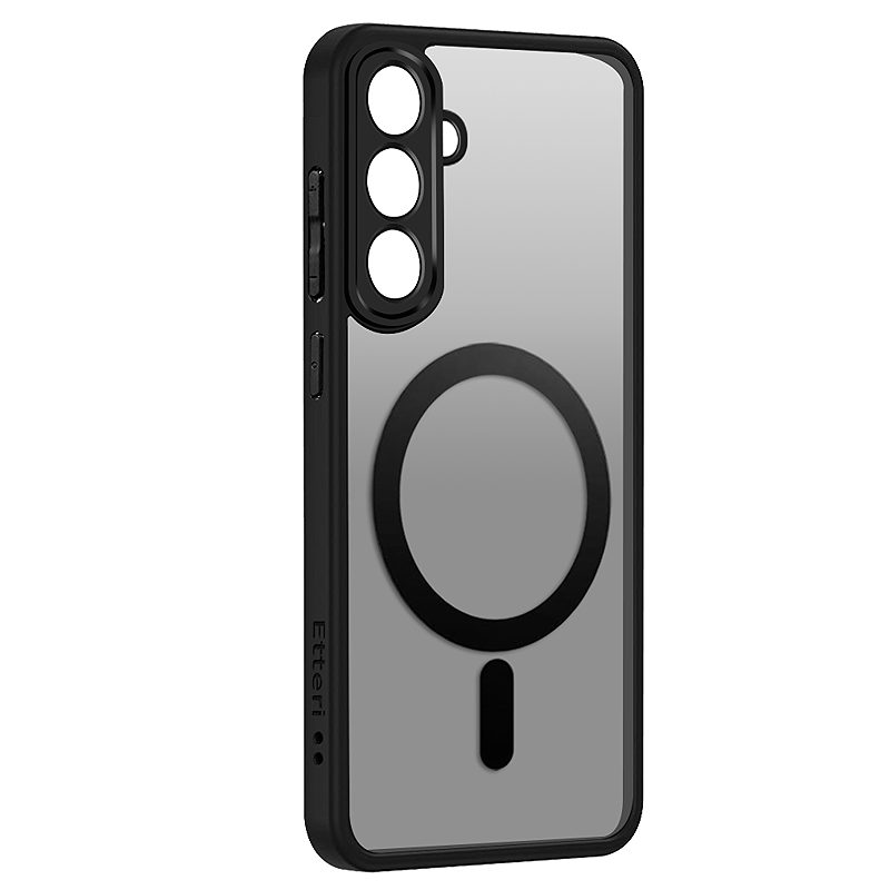 Etteri Matt Mag case for Samsung Galaxy A55 5G black