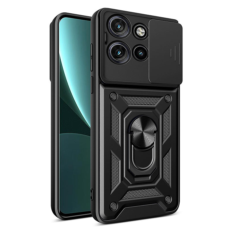 Defender Slide case for Motorola Edge 50 Neo / Edge 60 Neo / ThinkPhone 25 black