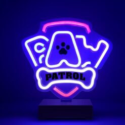 Alternative view of Neon LED on a stand Paw Patrol - Logo OW-120146