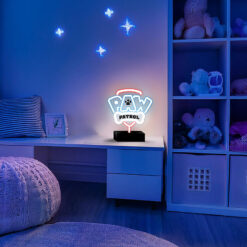 Neon LED on a stand Paw Patrol - Logo OW-120146 - Billede 5