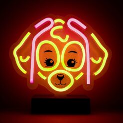 Alternative view of Neon LED on a stand Paw Patrol - Skye OW-120546