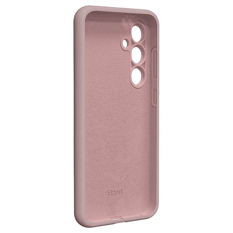 Etteri Silicone case for Samsung Galaxy A36 5G light pink