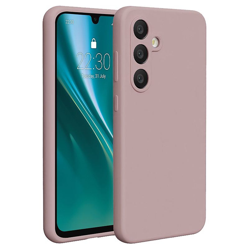 Etteri Silicone case for Samsung Galaxy A56 5G light pink